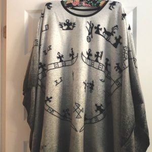 Fleece Poncho